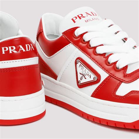 prada rote sneaker leo|prada shoes for men sale.